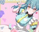背景なし】キャラクターイラストを制作します サムネイル用イラストやグッズ用イラスト等お任せください！ イメージ8