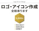 ロゴ作成、アイコン作成行います SNSアイコン作成、お店のロゴ作成、等々 イメージ1