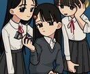 アイコン・立ち絵等、あなただけのイラスト描きます 納品即日〜！アイコン、TRPG、動画用なんでもご相談ください イメージ1