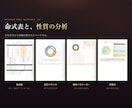 四柱推命の命式表／鑑定書自動作成ソフトを提供します 相性診断も顧客管理も標準搭載。追加課金はありません イメージ3