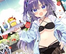 企業実績有◇ポップで可愛い一枚絵作成します 複数人・背景・商用利用可◇ご相談ください イメージ5