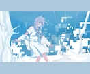 歌ってみたのサムネ、動画用のイラストを制作します 本家動画の絵柄、雰囲気に近づけたイラストを描きます！ イメージ3
