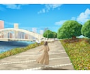おしゃれで雰囲気のある背景イラスト描きます ヘッダー画像や挿絵、配信背景、書籍の表紙デザインに！ イメージ8