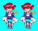 超病みかわポップなデフォルメイラスト制作します SNSアイコンやMVに！キャラクターデザインも制作可能！ イメージ8
