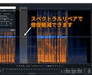 動画編集でのノイズ除去、整音、音量調整します 動画編集特化！動画音声、ナレーション等を聴きやすく整音します イメージ3