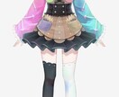 表情差分16種類付き！パーツ分け立ち絵制作します Live2D/VTuberなど！商用利用&キャラデザ込み！ イメージ5