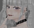 SNSアイコン・イラスト、イメージ通りに仕上げます 地雷系・綺麗系・クール系など様々なジャンル対応致します！！ イメージ3