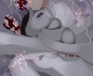 夢絵、アイコンイラストなどなんでも製作いたします 暗くて可愛い雰囲気のイラスト製作いたします！ イメージ6