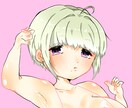 一枚イラスト・同人誌表紙・柔らかい女の子を描きます やわらかくぷにぷにした女の子のかわいいイラストを！ イメージ3