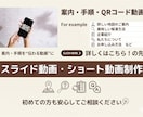 案内・手順・QR動画をわかりやすく制作します 文章だけでは伝わりにくい内容を、動画でわかりやすく整理します イメージ1