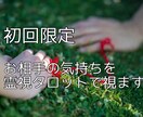 初回限定✨️お相手の気持ちを霊視タロットで視ます 今の気持ちを読み解くワンポイント鑑定 イメージ1