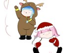 アイコン用 かわいいイラスト描きます オプションでゆるい"首"描きます！ イメージ5