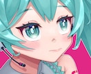 パッと目を引くキャラクターアイコンイラスト描きます あなた好みの美少女やキャラクターアイコンを制作いたします イメージ3