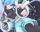 SNSアイコン、動画用サムネ等描きます アイコンや動画、配信サムネ描かせていただきます。 イメージ5