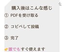 インスタ投稿のテンプレを提供します インスタ投稿ネタに悩まない!ズボラママ向け10日分テンプレ イメージ6