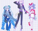 TRPG立ち絵制作します PC、NPC問わず！超短納期でご対応します イメージ3