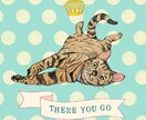 我が家の大切なペットを素敵なイラストにします 犬、猫、鳥など、愛する家族を手描きの可愛いイラストに♫ イメージ3