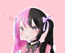 可愛いきらきらした女の子を描きます 可愛い女の子のイラストが好きな方へ イメージ1