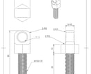 図面から3Dデーターを作ります (個人向け)　治具等を図面から作成!stlファイルで渡します イメージ2