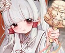 アイコンを描かせていただきます かわいい女の子のアイコンを描かせてください！ イメージ1