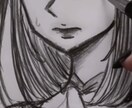 記憶に残るあなただけの絵を描きます 女性限定です(アイコン可)アナログで仕上げます。 イメージ1