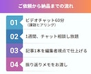 1週間伴走で記事を編集者視点に仕上げます 現役ディレクターがあなたの記事をワンランク上に イメージ2
