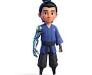割引中！　可愛い高品質3Dキャラ静止画を制作します 大学生クリエイターが心に残る可愛い3Dイラストをお届けします イメージ9