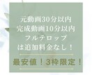 最安値でYouTube用動画編集します サンプル動画を確認後気に入らなければキャンセル可能です！ イメージ1