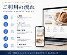 小さなホームページを制作します 案内・問い合わせに必要な内容を1ページに イメージ9