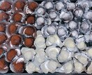意外と簡単に出来ちゃうレシピ提供します 子供も大人も嬉しい、パリ！とろ〜食感のトリュフチョコレシピ！ イメージ1