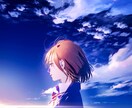 個人様用／アニメ風のイラストを1枚制作します キャラクター＋背景も可能です。動画サムネイルにもどうぞ☺️ イメージ5