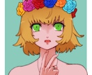 アイコンイラストの制作依頼承ります ＳＮＳなどで使えるアイコンイラストをお描きします！ イメージ1