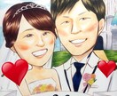 世界ひとつの可愛い似顔絵をアナログで描きます ウエルカムボード、誕生日、記念日、なんでもお任せください！ イメージ3