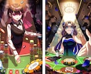 高品質なキャラクターイラストを提供致します イラコン複数受賞歴のあるイラストレーターが丁寧に制作致します イメージ4