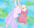 可愛い、柔らかい一枚絵を描きます かわいい系や柔らかい雰囲気などが得意です。 イメージ4