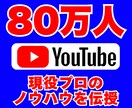 YouTubeチャンネルと動画をコンサルいたします 80万人超チャンネル運営者が直接アドバイス！ イメージ1