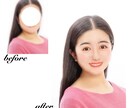 様々な顔写真や全身写真加工致します ナチュラルから別人レベルまで！ イメージ3