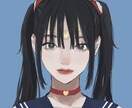 クールで可愛い女の子描きます 配信やsnsアイコンに可愛い子を是非！！ イメージ3