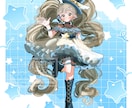 完成品 女の子 かわいい 立ち絵販売します アイドル風 IRIAM TRPG 完成品立ち絵イラストです イメージ2