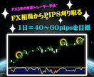 FX相場からPIPS刈り取る方法教えます FXでサインツールを組み合わせた無裁量による専業トレード手法 イメージ1