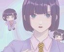 あなただけの特別なイラスト描きます キャラクターデザインや構図は相談可能  1週間以内に納品！ イメージ8