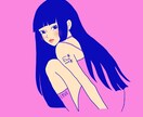 女の子、動物、食べ物をオシャレ可愛く描きます アイコン・動画・グッズなど用途に合わせたオリジナルイラスト イメージ1
