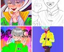 SNSアイコン、イラストオーダー、似顔絵描きます SNS向けアイコンをお描きします！ イメージ10