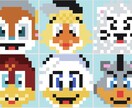 ドット絵でSNS用アイコン作ります あなたの個性をドット絵で表現します イメージ6