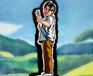 言葉にできない想いや記憶を、絵に描きます 言葉にできない想いを、やさしい絵に イメージ4