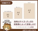 Vtuber向け　グッズお品書き作ります SNSでの宣伝やBOOTH販売用画像にぴったり！ イメージ4