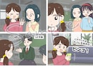 シンプルで分かりやすい漫画描きます 柔らかくて優しいイラストで、楽しく伝わる漫画に！ イメージ6