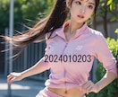 AIで作成したジョギングする女子高生の写真販売ます 実写では撮影が難しい、ジョギングする女子高生のAI写真販売 イメージ3