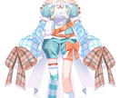 キャラクターデザイン～パーツ分けまで出来ます ！可愛いキャラデザが得意です！お気軽にご相談ください！ イメージ4