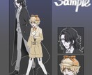 立ち絵制作します TRPG、SNS等に使用する立ち絵を制作します イメージ4